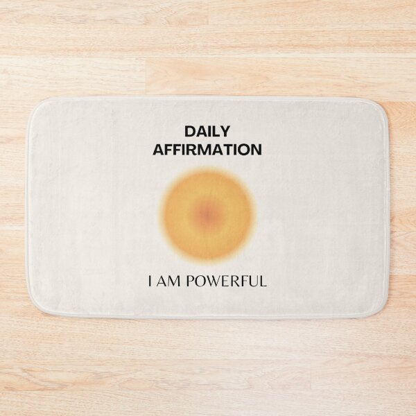 Aperçu de l'œuvre Affirmations quotidiennes, affirmations positives, positives, spirituelles, Aura Gradient Art créée et vendue par Magic Love Art Print.