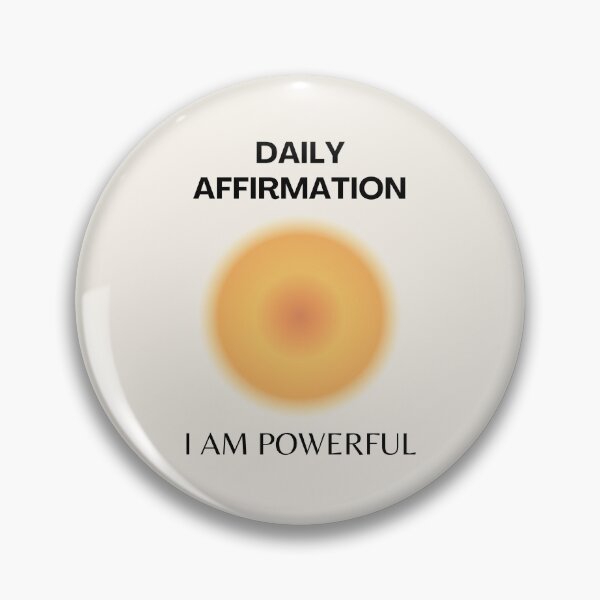 Item preview, Daily Affirmations, Positive Affirmations, Positive, Spiritual, Aura Gradient Art designed and sold by Magic Love Art Print.