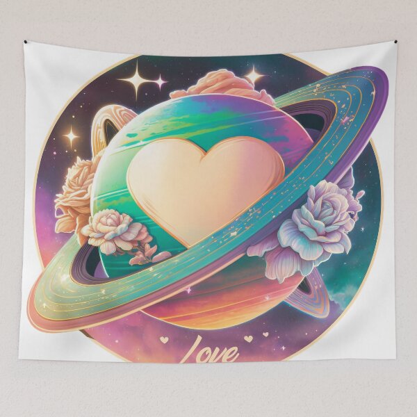 Item preview, Love in Saturn 4 - Happy Hearts 44 | Colorful Cartoon Love designed and sold by Sunchaser World.
