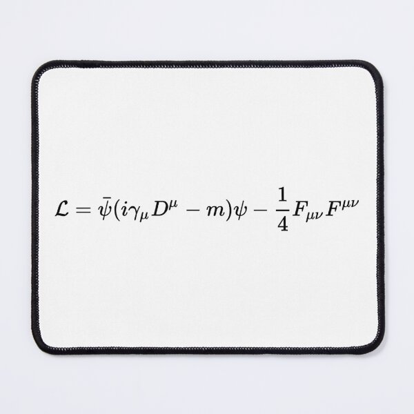 Item preview, Quantum electrodynamics -QED- lagrangian, quantum field theory and physics designed and sold by NoetherSym.