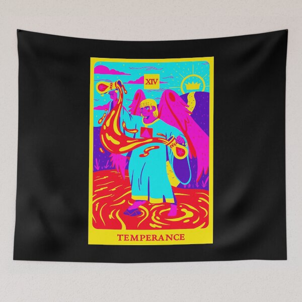 Item preview, Temperance Tarot Art designed and sold by Mindscyther.