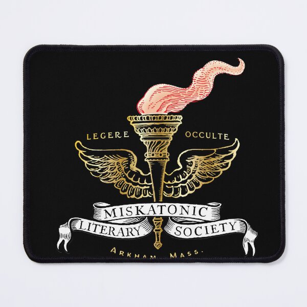 Miskatonic Literary Society Mouse Pad