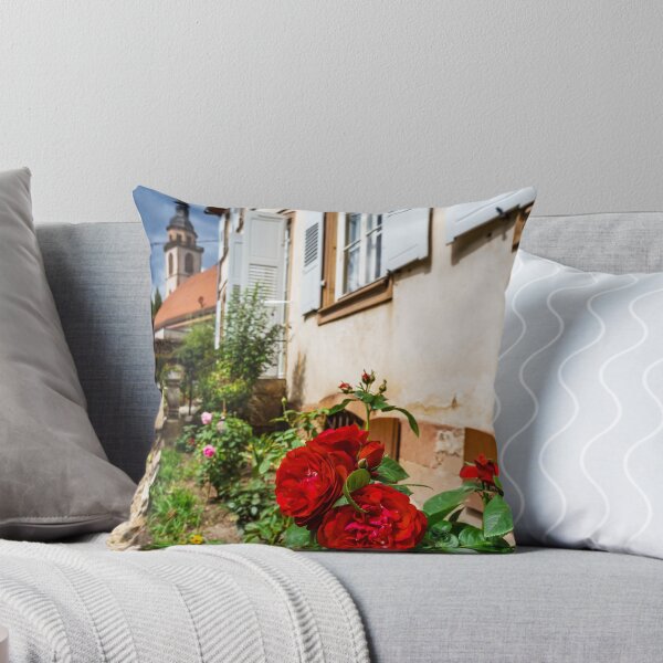 Item preview, Last flowering in the little autumnal garden, Andlau, Alsace designed and sold by Alexander Sorokopud.