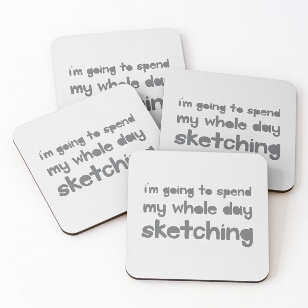 Item preview, I'm going to spend the whole day sketching designed and sold by jazzydevil.