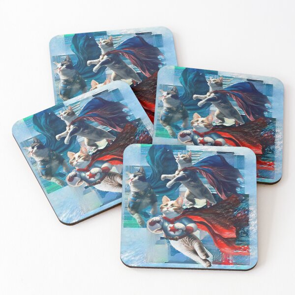 Item preview, SuperCats to the Rescue designed and sold by Angela Bull.