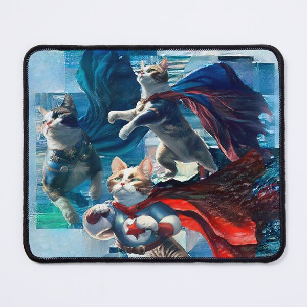 Item preview, SuperCats to the Rescue designed and sold by Angela Bull.