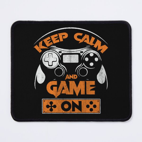 Item preview, Keep Calm And Game On designed and sold by SamuraiGaming.