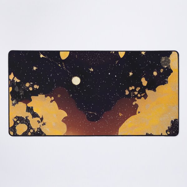 Item preview, Black and Golden marble abstract luxury design No1 designed and sold by angelisart.