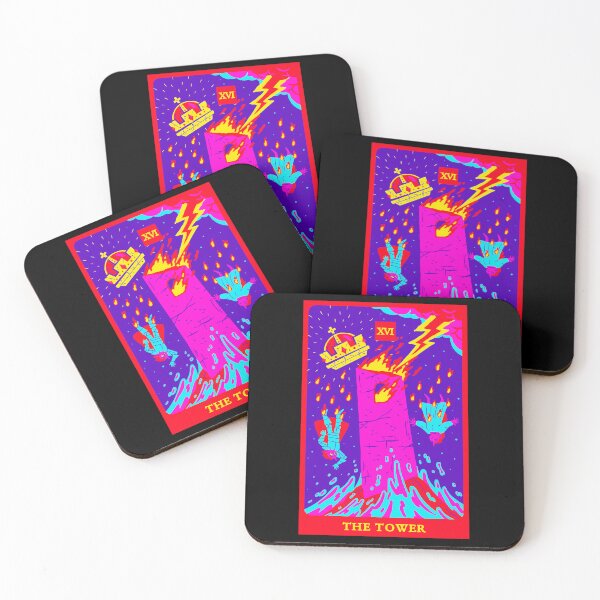 Item preview, The Tower Tarot Art designed and sold by Mindscyther.