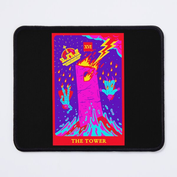 Item preview, The Tower Tarot Art designed and sold by Mindscyther.