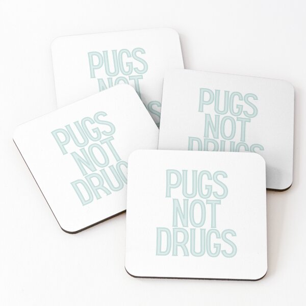Item preview, Pugs Not Drugs designed and sold by BloomingDiaries.