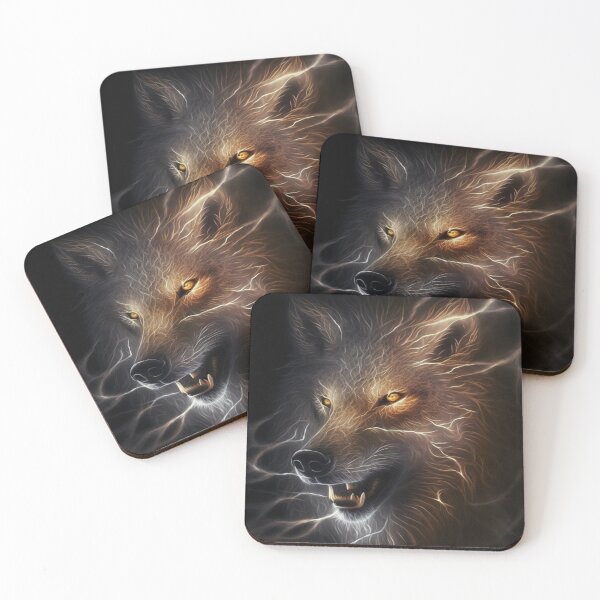 Item preview, Golden wolf  designed and sold by Ahmed farouk.