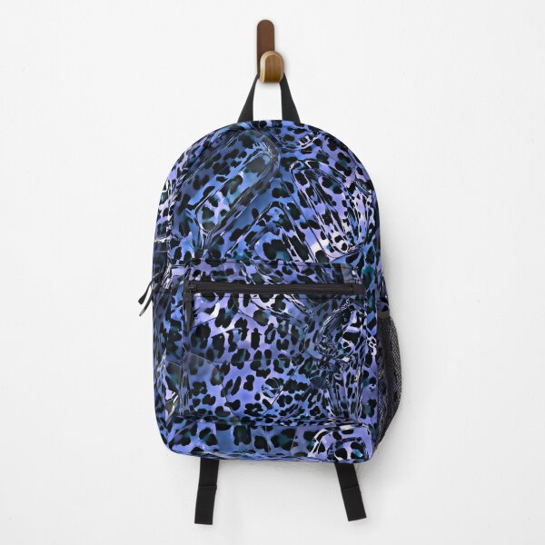 Item preview, Abstract geometric dark blue leopard texture design,Animal skin background designed and sold by oyonni design.