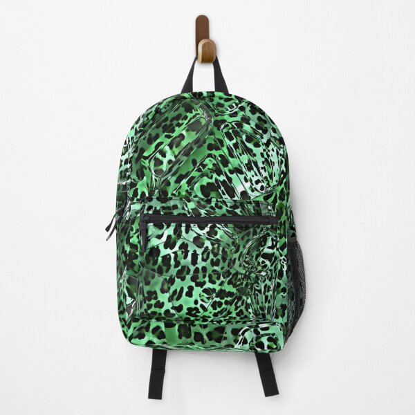 Item preview, Abstract green geometric leopard texture design,Animal skin background designed and sold by oyonni design.