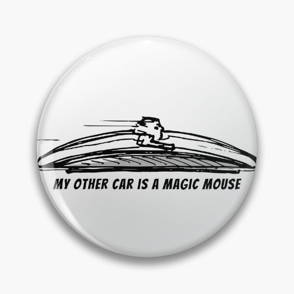 Item preview, Mi otro auto es un Magic Mouse designed and sold by PaperbackDesign.