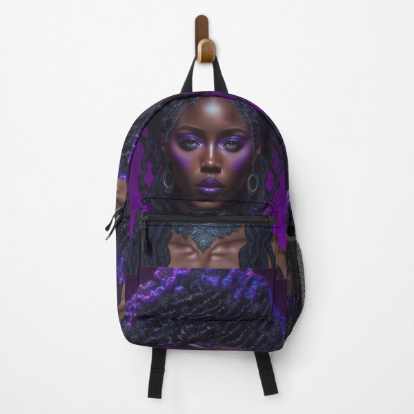 Item preview, Ebony Goddess: An Intricately Rendered Portrait of a Dark-Skinned Beaut designed and sold by creative-maxim.