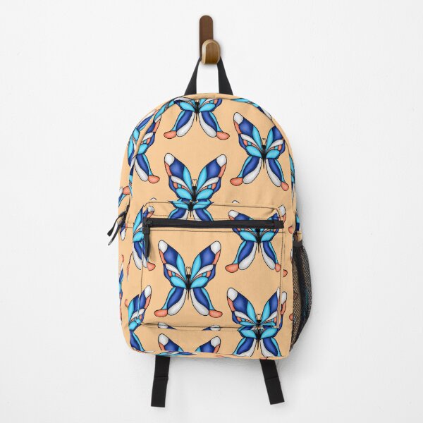 Artikelvorschau, Coral & Blue Butterfly entworfen und verkauft von lezell.