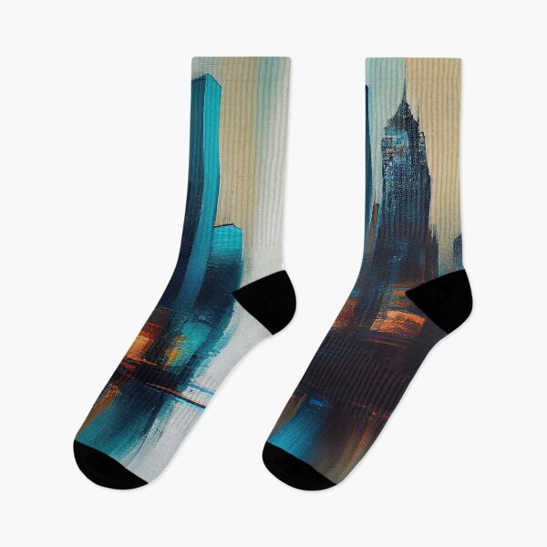 Item preview, Cityscape- Modern Abstract #6 designed and sold by Gypsykiss.