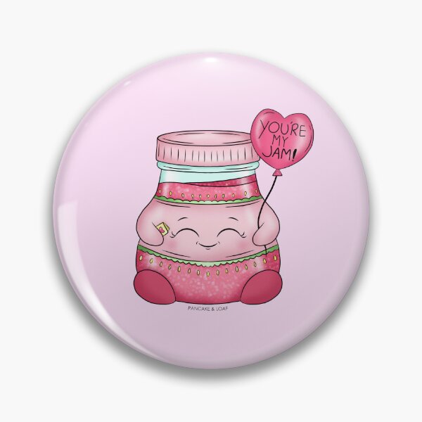 Item preview, You're My Jam! - Cute Jam for Valentine's Day designed and sold by PancakeAndLoaf.