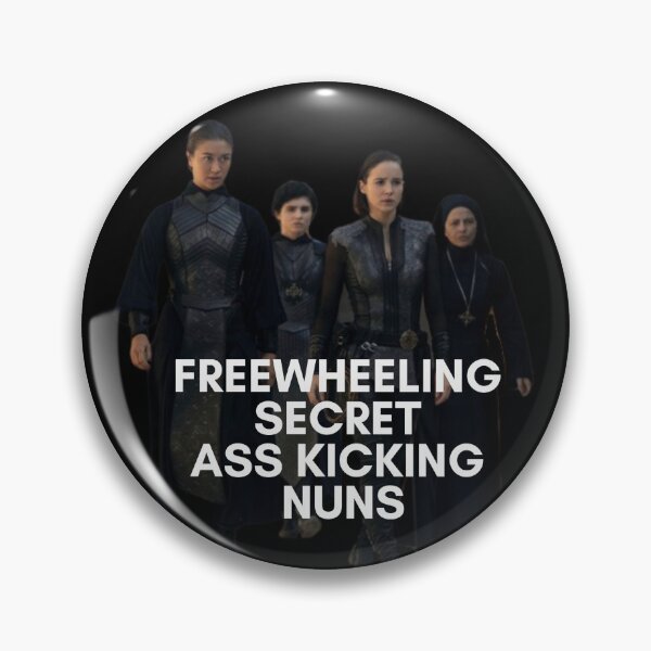 Item preview, freewheeling secret ass kicking nun - Warrior Nun - Kristina Tonteri-Young, Alba Baptista, avatrice, alva silva and sister Beatrice, camila, mother superion designed and sold by tziggles.