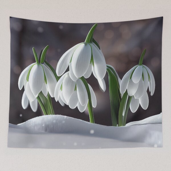 Item preview, Dream about Galanthus or snowdrop designed and sold by Digitalekunst.
