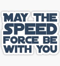 May the Speed Force be with you Sticker