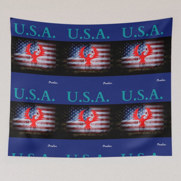 Item preview, U.S.A.-the American- travel, and tourism, patriotism, and just a beautiful design, no words are necessary,   designed and sold by IORODAN.