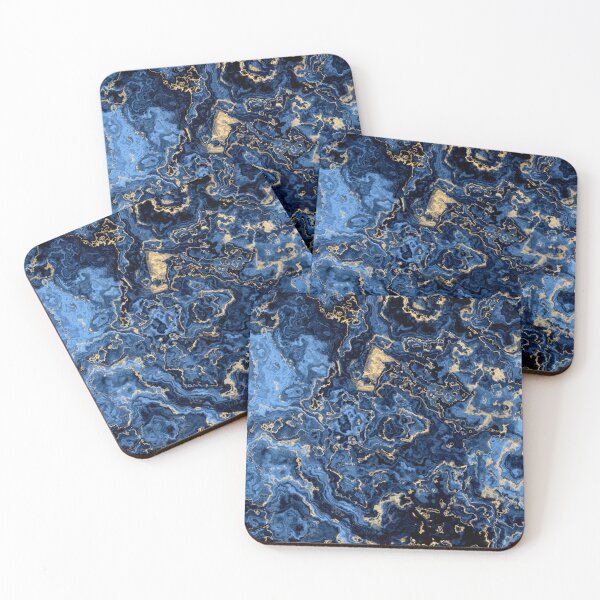 Item preview, Navy Blue Marble Textures  designed and sold by TrendyGlitter.