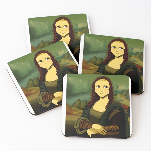 Item preview, Mona Lisa (Anime-Style) designed and sold by St. Catherine's Art Club.
