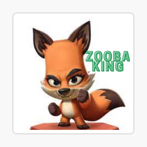 Zooba King Cartoon Graphic · Creative Fabrica