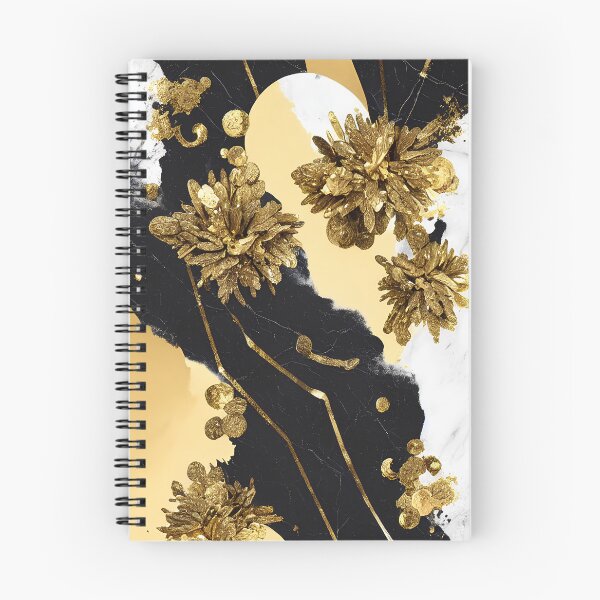 Item preview, Black and Golden marble abstract luxury design No2 designed and sold by angelisart.