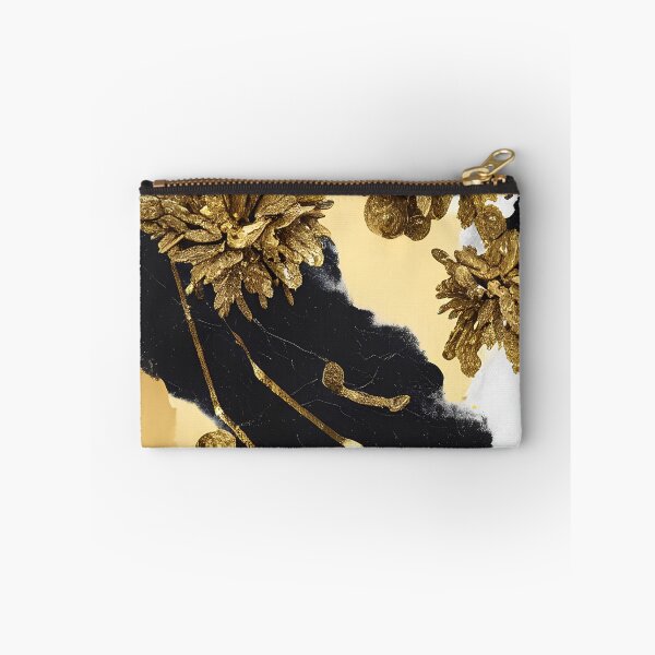 Item preview, Black and Golden marble abstract luxury design No2 designed and sold by angelisart.