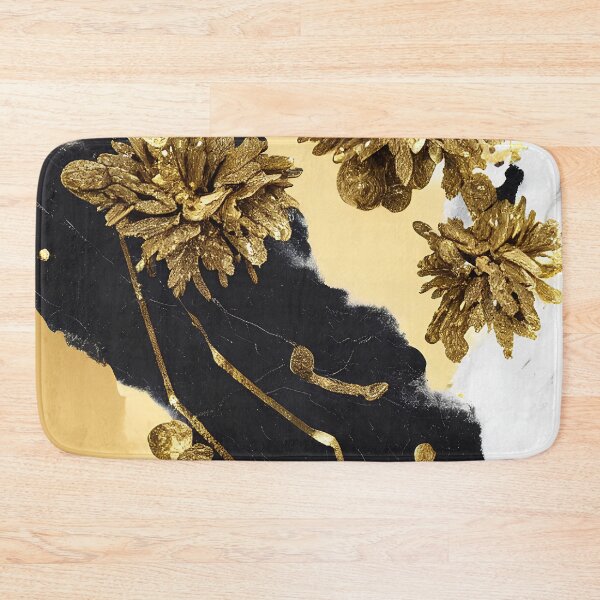 Item preview, Black and Golden marble abstract luxury design No2 designed and sold by angelisart.