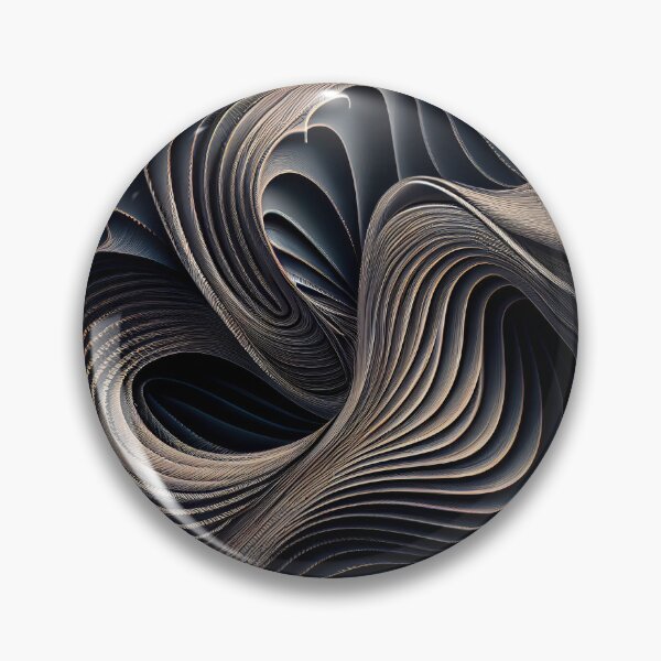Item preview, Flowing Line Pattern Digital Painting designed and sold by CodeAndColors.