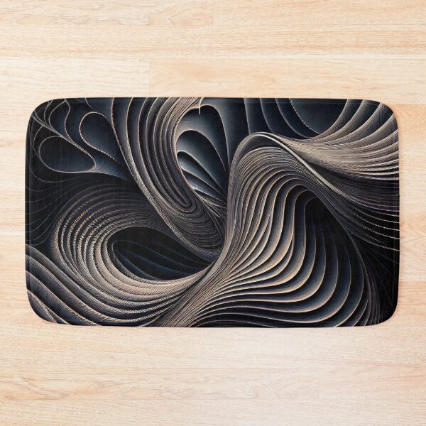 Item preview, Flowing Line Pattern Digital Painting designed and sold by CodeAndColors.