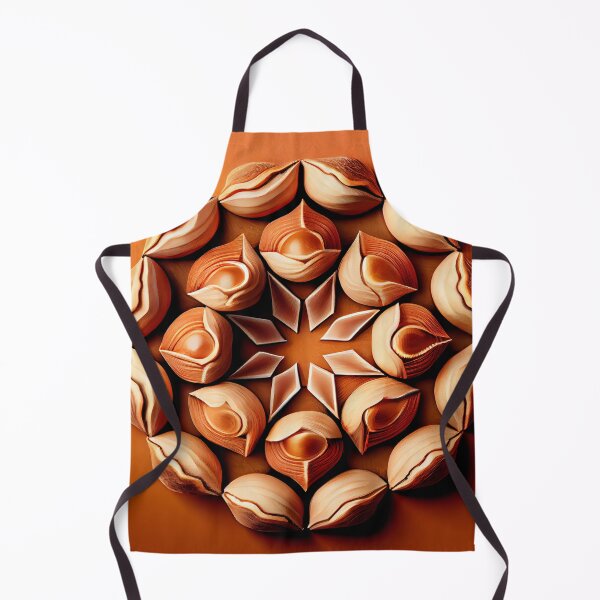 Artikelvorschau, Circular Bright Nut Pattern Digital Painting entworfen und verkauft von CodeAndColors.