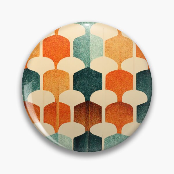 Item preview, Modernist Gingko Leaf Pattern designed and sold by Designs by Kool Kat.