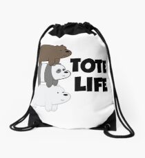 Tote Life Drawstring Bag