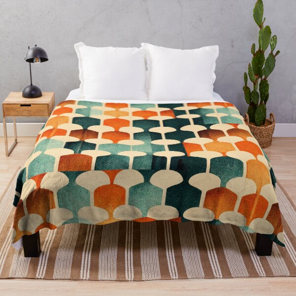 Item preview, Modernist Gingko Leaf Pattern designed and sold by Designs by Kool Kat.
