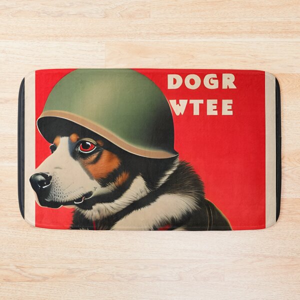 Item preview, Military Dog Propaganda Image - Vintage Style designed and sold by Dalive.
