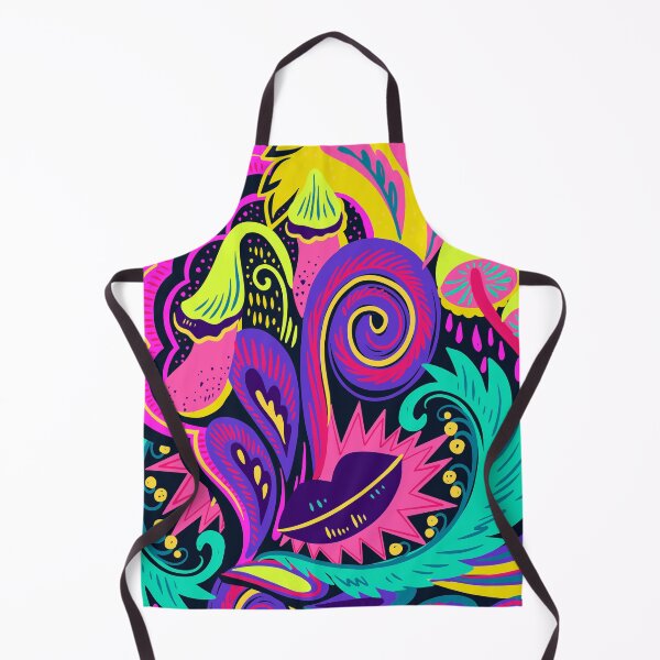 Item preview, Psychedelic Patterns Mushroom and Flowers designed and sold by Mindscyther.
