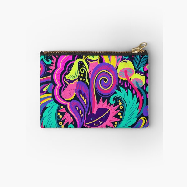 Item preview, Psychedelic Patterns Mushroom and Flowers designed and sold by Mindscyther.