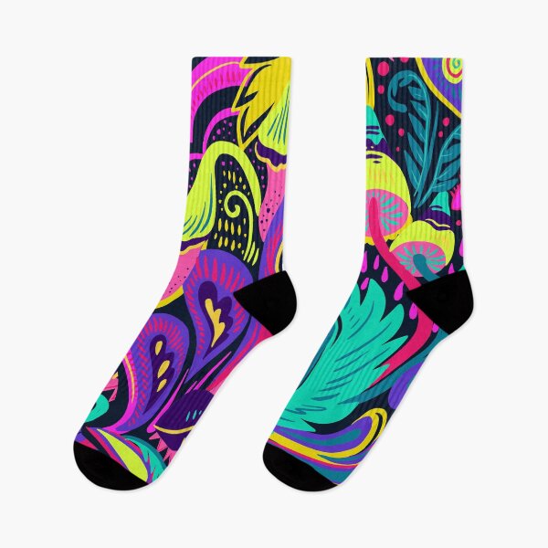 Item preview, Psychedelic Patterns Mushroom and Flowers designed and sold by Mindscyther.