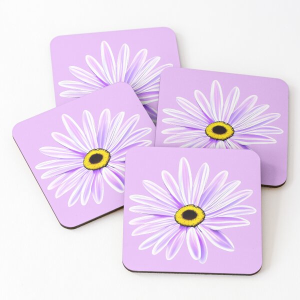 Item preview, Purple daisy flower designed and sold by gramizzia.