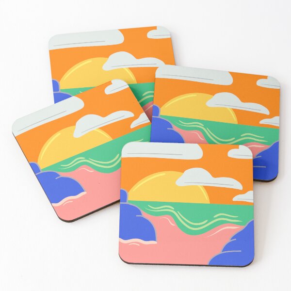 Item preview, Beach Sunset designed and sold by ‘Oh Four Collective.