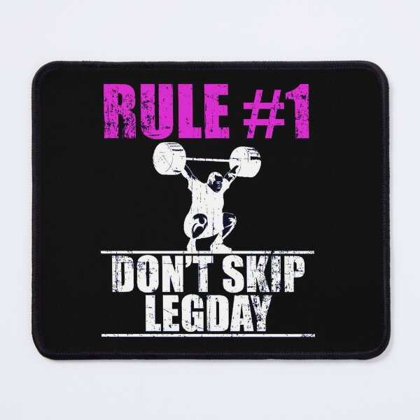 Item preview, Don´t skip legday! designed and sold by Gym Designs.