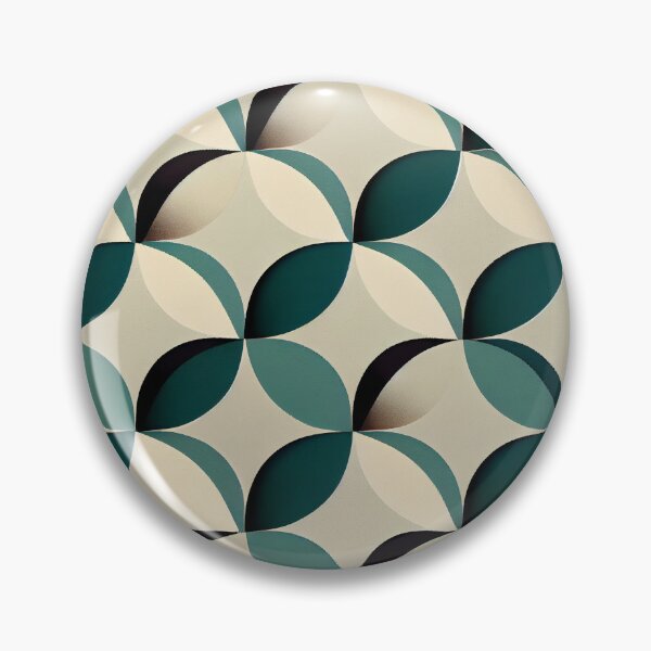 Artikelvorschau, Flat Vintage Geometric Pattern Digital Painting entworfen und verkauft von CodeAndColors.