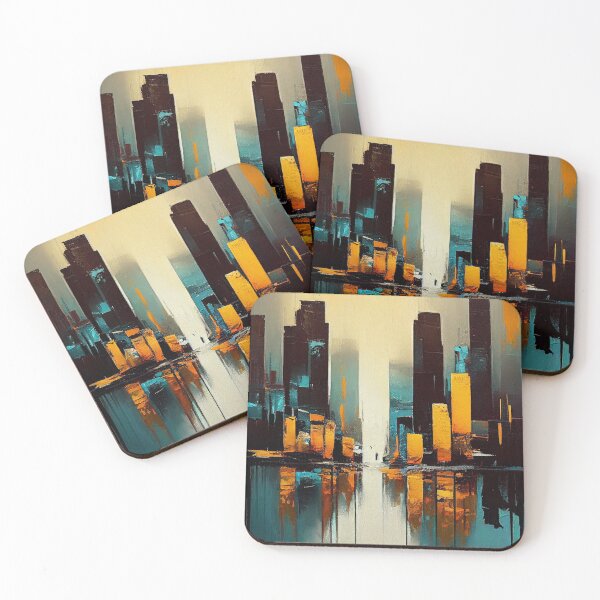 Item preview, Cityscape- Modern Abstract #9 designed and sold by Gypsykiss.
