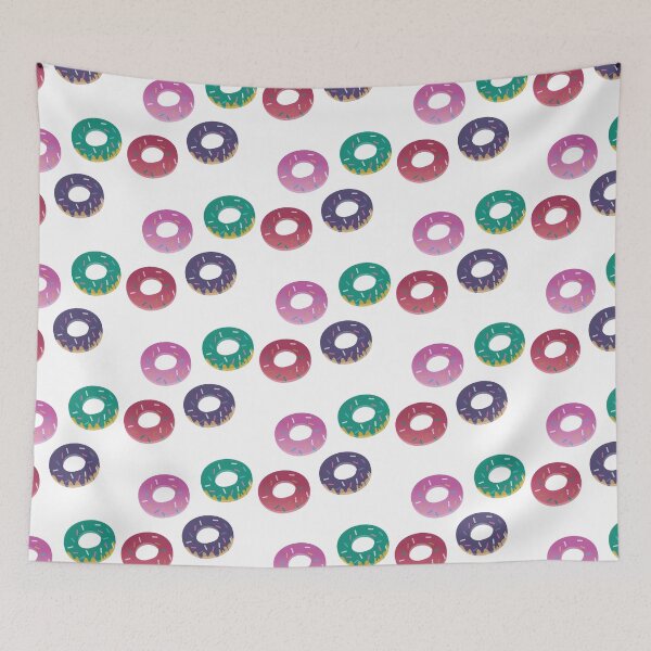 Item preview, Four Multicolor Donuts designed and sold by Latoblooms.