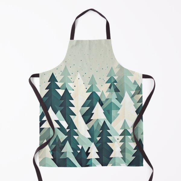Item preview, Flat Christmas Winter Tree Pattern Digital Painting designed and sold by CodeAndColors.